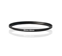 30mm to 25mm Step Down Ring Adapter, Metal Lens Filter Adapter Ring Connector Fits 30mm Lens to 25mm UV/ND/CPL Filters & Hoods Black Surface Stepping Rings for DSLR & Mirrorless Cameras (86-82mm)