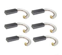 30mm x 11mm x 6mm Carbon Brushes for Electric Motor Replacement Parts 2pcs or 6pcs Pack (6pcs)