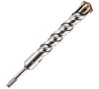 30mm x 260mm Long SDS Plus High Performance Hammer Drill Bits, Professional Tungsten Carbide Cross Tipped Masonry Drill Bit For Brick, Concrete, Stone, Granite. 30mm SDS Drill Bit