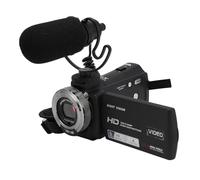 30MP Digital Camera, 16X Zoom Camera, Full HD Video Recording Camera with Microphone, Night, Remote Control, Beauty Function, 3 Inch Color LCD Display, Supports Memory Card,