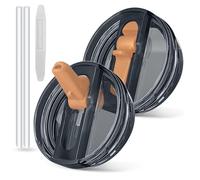 30oz Leak Proof Lids for Stanley Cup,Tumbler Detachable Flip Straw Lid