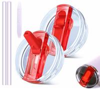 30oz Leak Proof Lids for Stanley Cup,Tumbler Detachable Flip Straw Lid -30OL Cup Lids - 2Pack