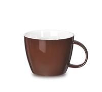 30oz Oversized Coffee Mug Porcelain Bowl Soup Cup with Handle to Take A Break with Favorite Coffee Tea or Soup, Embellished with Handmade Color Glaze for Whatever Cold or Hot Drink, Chocolate (Brown)