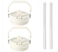30oz Tumbler Flip Straw Lid Replacement for IceFlow Adventure Quencher Reusable Tumbler Lids A