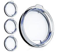 30oz Tumbler Replacement Lids, 4-Pack Splash Proof for YETI Rambler