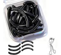 30Pack Compatible with Tweezerman Eyelash Curler Refills (Black)