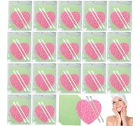 30Pack Individually Wrapped Disposable Travel Face Cleansing Makeup Remover Kit with 5 Oil Absorbing Sheets; Clean and Hygienic; Travel Facial Cleanser Sponge; Makeup Remover Pack During Outdoors