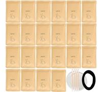 30Pack Luxury Emergency Disposable Travel Vanity Kit; Each includes Cosmetic Cotton Pads, Cotton Swabs,Hair Tie;Facial Cleansing Makeup Removal;Outdoor Vanity Amenities Kit for Travel,Hotel