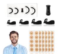 30Pairs Magnetic Nose Strips Improve Nasal Airflow Nose Magnet for Breathing for Men and Women Anti-Snore Devices Magnetic Nasal Strips Stay All Night for Home Travel and Business Trip