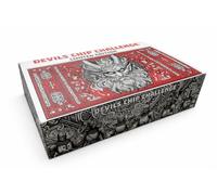 30PC Devil’s Chip Challenge Gift Box - Ultra Hot Carolina Reaper Chip. World’s hottest tortilla chip challenge, a vegan spicy snack, party entertainment, Halloween games, and spicy food lovers. (30)