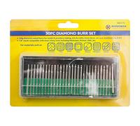 30PC Diamond Burr Set Craft Metal Jewellery Gemstone Grind ENGRAVE Stone Glass