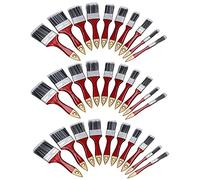 30pc Painting and Decorating Synthetic Paint Brush Brushes Set 1” - 2.5” Width