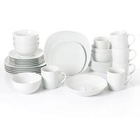 Waterside - 30 Piece White Everyday Dinner Set