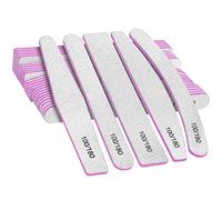 30pcs 100/180 Grit Nail Files Set, FANDAMEI Professional Nail File with Double Sided Emery Board for Nail Grooming and Styling, Nail Buffing Files Manicure Tools for Natural Nails Care Salon Use