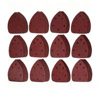 30pcs 100Grit Sanding Sheets 6 Holes Mouse Sandpaper Sheets Sanding Pads Hook and Loop Mouse Sander Pads Suitable for Detail Palm Sander