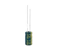 30pcs 10V680UF 6 * 12 680UF 10V Low ESR/Impedance High Frequency Aluminum Electrolytic Capacitor Size 6 * 12MM 10V 680UF 20% Electronic devices