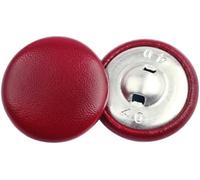 30Pcs 11-28mm Black Fabric Covered Buttons with Metal Shank, DIY Sewing Kit for Crafts, Dress Accessories 30pcs (wine red 11MM 30pcs)