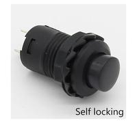 30pcs 12mm Lock Latching OFF- ON Push Button Switch maintained fixed pushbutton switches IDGTTLDF(2P)