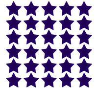 30Pcs 14mm Navy Blue Silicone Beads, Star Silicone Beads for Crafting, Bracelets, Keychain Making