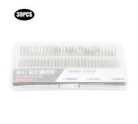 30pcs 150Grit Diamond Grinding Bits Kit Different