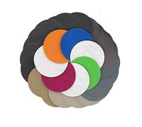 30pcs 150mm /6'' Inch Grit 800/1000/1200/1500/2000/3000 Water Dry Sanding Discs Hook Loop Sandpaper Round Sandpaper Disk Sand Sheet