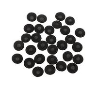 30Pcs 15mm Soft Sponge Earphone Earbud Pad Covers Replacement For MP3 MP4 Mobile Earphone Case Earphone Headset Sleeve Case Cover Protective Shockproof Silicone Case