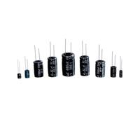 30PCS,1UF 2.2UF 3.3UF 4.7UF 6.8UF 8.2UF 10UF 15UF 22UF 33UF 47UF 25V 50V 100V 250V 400V 450V DIP Aluminum Electrolytic Capacitor IDGTTLDF(0.47UF 50V 5x11)