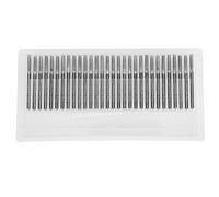 30pcs 2.5mm Cylinder Flat Diamond Bit Grinding