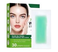 30PCS 2 In 1 Wax Strips For Face Hair Removal,15 Dual Sides Face Wax Strips,Bikini W-ax Strip,Non-Messy, Travel-Friendly, Smooth Skin Solution,Gentle And Fast-Working For F-ace,Eyebrow,Upper Lip