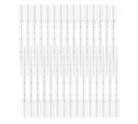 30Pcs 3.0ml Graduated Transparent Plastic Transfer Pipette Dropper for Transfering Essential Oils Perfume Mixing Acrylic Paints and Lab