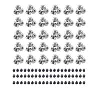 30Pcs 3Mmx3.17Mm Universal Joint Coupling for Model Car Universal Joint Steering Gear Joint Shaft Cardan Coupling