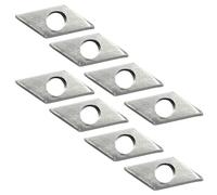 30Pcs 40-M8 Diamond Rhombus Nut Square Diagonal Nut Fastener for Aluminum Profile Accessories