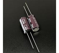 30pcs 400V3.3uF PW Series 10x20mm Low Impedance Long Life 400V3.3uF Aluminum Electrolytic Capacitor Electronic Accessories