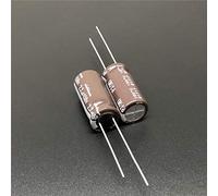 30pcs 450V2.2uF PJ Series 10x20mm 450V2.2uF Low Impedance Long Life Aluminum Electrolytic Capacitor Electronic Accessories