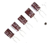 30pcs/50pcs Brown Leather White RA2 Series 220uF/16V Audio Electrolytic Capacitors IDGTTLDF(30PCS)