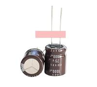 30PCS/50PCS Electrolytic Capacitor 25v1000uf 12.5X15 KRG Small Size Brown 105 Degree BIANMTSW(30PCS)