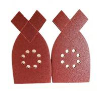 30pcs 800 Grit Sanding Pads Large Mouse Detail Sander Sandpaper 8 Holes Hook and Loop Mouse Sander Pads for Black and Decker KA220G KA230 Mega Mouse Cyclon Sandstorm Craftsman Sanding Sheets
