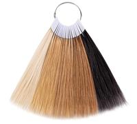 30PCS 9" Real Human Hair Swatches Testing Color Samples, Human Hair Color Testing Swatches (Multiple Color)