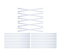 30pcs A4 Plastic Slide Grip Binding Bars for Book Binding Clips