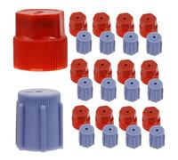 30pcs Ac Service Port Cap Set 13.5mm 16.5mm Abs Plastic for Car