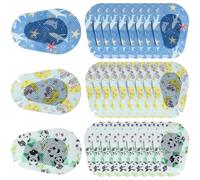 30Pcs Adhesive Eye Patches for Kids Light Blocking Breathable Toddler Eye Patches 3 Styles Fun Animails Cartoon Eye Bandage for Children with Lazy Eye
