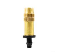 30PCS Adjustable Copper Atomizing Nozzle Drip Irrigation for Garden Patio | Precision flow control with 10-15 L/H output Detachable design for easy cleaning Quick-connect to standard tubing