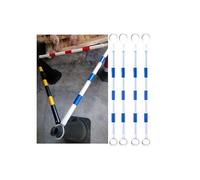 30PCS Adjustable Telescopic Traffic Cones 1.25-2m, Lightweight Reflective Safety Barricade for Work Zones, Crowd Control & Traffic Diversion