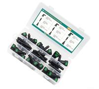 30PCS Assorted Fuel Line Quick Connector Set Hose Release Connect Fittings