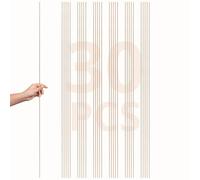30PCS Bamboo Dowel Rods for Crafts - 1/8 x 36 Inch Dowel Rods Unfinished Wooden Sticks for Crafting Bamboo Long Wood Sticks for DIY Projects