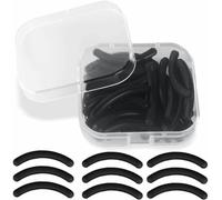 30Pcs Black Curler Refills Eyelash Curler Refill Pads Silicone Rubber Curler Replacement Refills Pads for Universal Eyelash CurlerPractical and Deft Eyelash Curlers