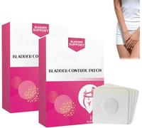 30PCS Bladder Control Patch,Bladder Health Patchs,Leakage Urine Patch,Go to Toilet Less Frequently,Breathable Body Patches for Men and Women (2box-12pcs)