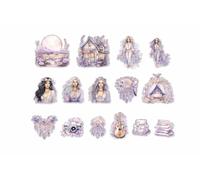 30PCS Bohemian Journal Stickers - Aesthetic Scrapbook Stickers for DIY Scrapbooking & Journaling Supplies