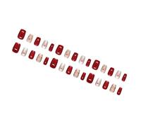 30pcs Bows Cats Eye Nails Set Stylish Press On Nails Acrylc Nails Stick On Nails Suitable For Parties And Celebrations