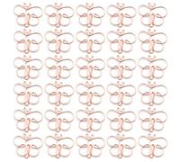 30Pcs Butterfly Shape Metal Paper Clip for Document Note Card Picture Management 38x32mm Colored Bookmarks Page Clips Butterfly Paper Clips